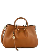 Cabas Gretel Ted lapidus Marron gretel TLAU8924