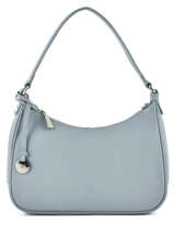 Schoudertas Caviar Leder Crinkles Zwart caviar 80667