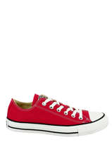 Chuck taylor all star ox red sneakers-CONVERSE-vue-porte