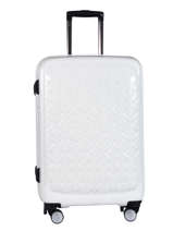 Valise Rigide M Quadra Travel Blanc quadra 18802-M