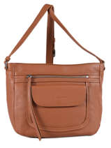 Cross Body Tas Soft Vintage Leder Lancaster Beige soft vintage 86