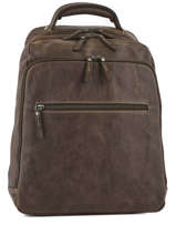 Sac  Dos Business 2 Compartiments + Pc 15'' Etrier Marron spider ESPI03