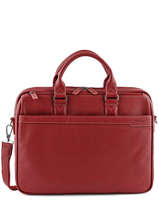 Porte-documents 3 Compartiments + Pc 15'' Etrier Rouge flandres EFLA05