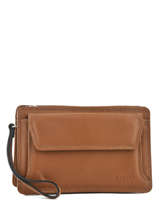 Pochette Homme 2 Compartiments Etrier Marron flandres EFLA12