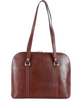 Sac Port paule Republique Cuir Hexagona Marron republique 110469