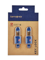 Hangslot Samsonite Blauw accessoires C01039
