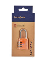 Cadenas Samsonite Orange global ta C01099