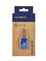 Hangslot Samsonite Blauw accessoires C01099
