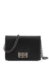 Cross Body Tas Reptile Miniprix Zwart reptile MJ6647