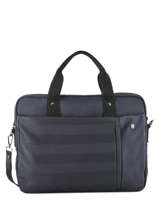 Business Tas Trentino Serge blanco Blauw trentino TRE41019