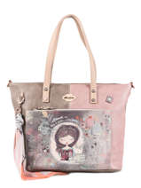 Sac Cabas A4 Jane Anekke Beige jane 28861-39