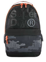 Rugzak Dot Montana 1 Compartiment Superdry Zwart backpack men M91001MT