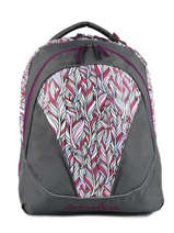 Sac  Dos Enfant 2 Compartiments Cameleon Gris actual SD43