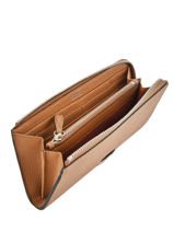 Portefeuille Ninon Leder Lancel Bruin ninon A09974-vue-porte
