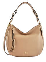 Besace Sutton Cuir Coach Beige sutton 9042