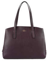 Sac Port paule Charlie Carryall 40 Cuir Coach Rouge charlie 52547