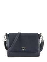 Sac Bandoulire Caviar Cuir Milano Bleu caviar CA19034