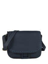 Cross Body Tas Tradition Leder Etrier Blauw tradition EHER22