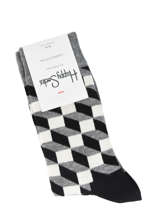 Chaussettes Noos Happy socks Noir noos FO01