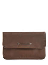 Porte-monnaie Cuir Foures Marron baroudeur 9207