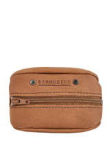 Portemonnee Leder Foures Bruin baroudeur 9230