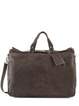 Sac De Voyage Destroy Cuir Arthur & aston Marron destroy 62-1077