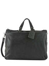 Sac De Voyage Destroy Cuir Arthur & aston Noir destroy 62-1077