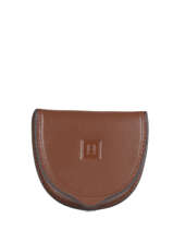 Porte Monnaie Soft Cuir Hexagona Marron soft 220102