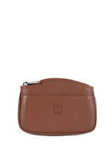 Portemonnee Soft Leder Hexagona Bruin soft 221030