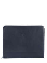 Conferentiemap Pretty Leder Hexagona Blauw pretty 467490