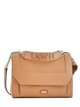 Handtas L Ninon Leder Lancel Bruin ninon A09223