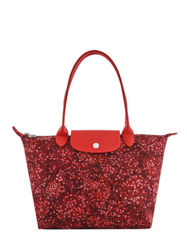 Longchamp Le pliage fleurs Schoudertas Veelkleurig