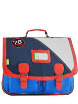 Cartable 2 Compartiments Tann's Bleu les fantaisies g 41221