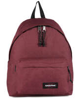 Sac  Dos Padded Pak'r Eastpak Rouge authentic 620