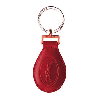 Longchamp Vachette Porte cl�s Rouge
