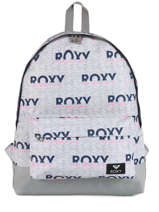 Rugzak 1 Compartiment Roxy Grijs back to school RJBP3950