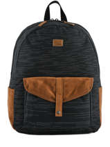Sac  Dos 1 Compartiment Roxy Noir back to school RJBP3969
