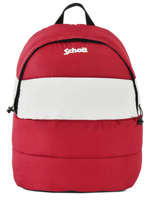 Sac  Dos 1 Compartiment Schott Rouge downbag 62714