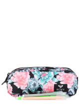 Pennenzak 2 Compartimenten Roxy Zwart back to school RJAA3612