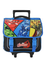 Cartable  Roulettes 1 Compartiment Avengers Multicolore quadri AVNI18