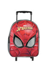 Sac  Dos  Roulettes Mask Spiderman Rouge mask 20025HSS