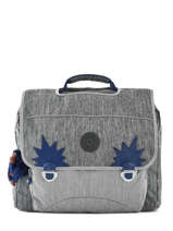 Cartable 2 Compartiments Kipling Gris back to school 21092
