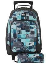 Sac A Dos  Roulettes 2 Compartiments Quiksilver Noir kids QBBP3035