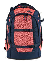 Sac  Dos 2 Compartiments Satch Noir satch SIN