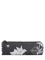 Trousse 1 Compartiment Off The Wall Roxy Noir back to school RJAA3680