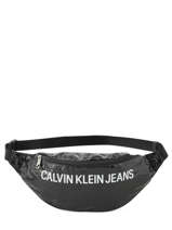Sac Banane Calvin klein jeans Noir wet tyvec K605527