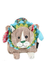 Sac  Dos Globe Trotoys Les deglingos Noir globe trotoys 350