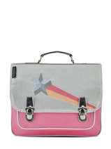 Cartable Caramel et cie Rose fille MMF