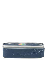 Pennenzak 1 Compartiment Jeune premier Blauw canvas PB019