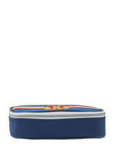 Trousse 1 Compartiment Jeune premier Bleu canvas PB019